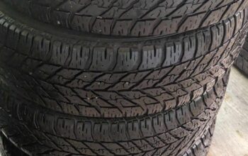 205/55R16 Good Year Snow Tires on Mitsubishi Rims