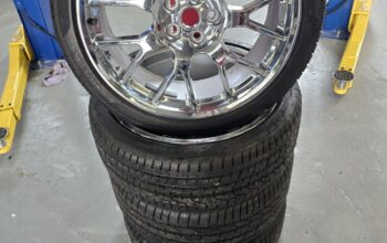 275/35ZR21 pirelli’s on Chevy Camaro rims