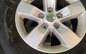 265/70 r17 Firestone winter force on Dodge rims