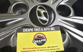 205/55r16 Uniroyal tiger paw snow tires on Hyundai