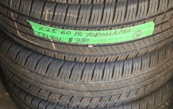 225/60R18 Yokahama Snow Tires