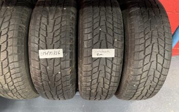 Free install 215/70R16 winter tires