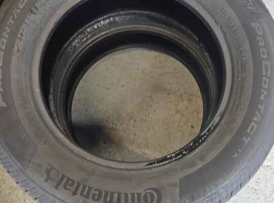 225 / 65R17 Continentals