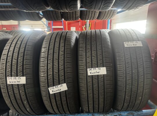 215/55R19 Kumho all season