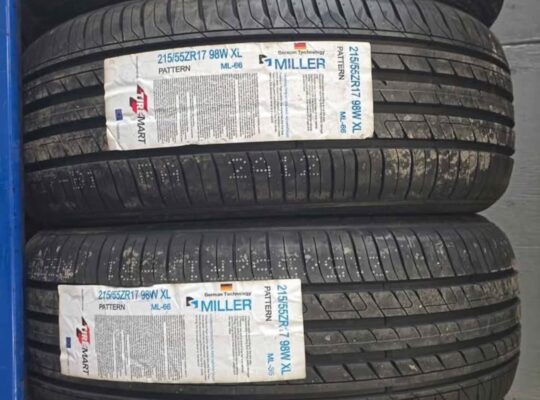 215/55zr17 Miller All Season