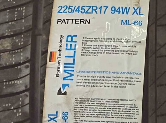 215/55zr17 miller all season