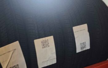 4 Firestone All-Season Tires 205/55R17 – $280 (80%