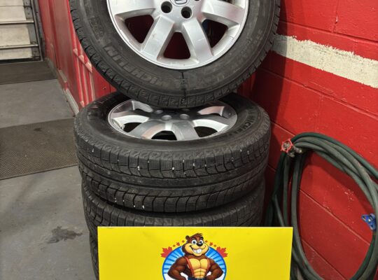 225/65R17 Michelin snow on Honda crv rims