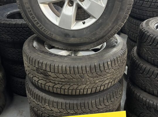 265/70r17 Firestone snow tires on ford rims